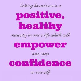 healthy boundaries